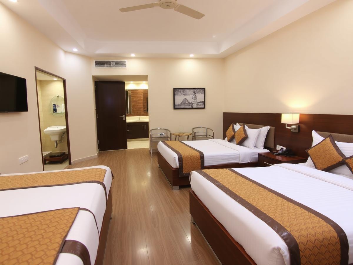 4 Bed AC Room